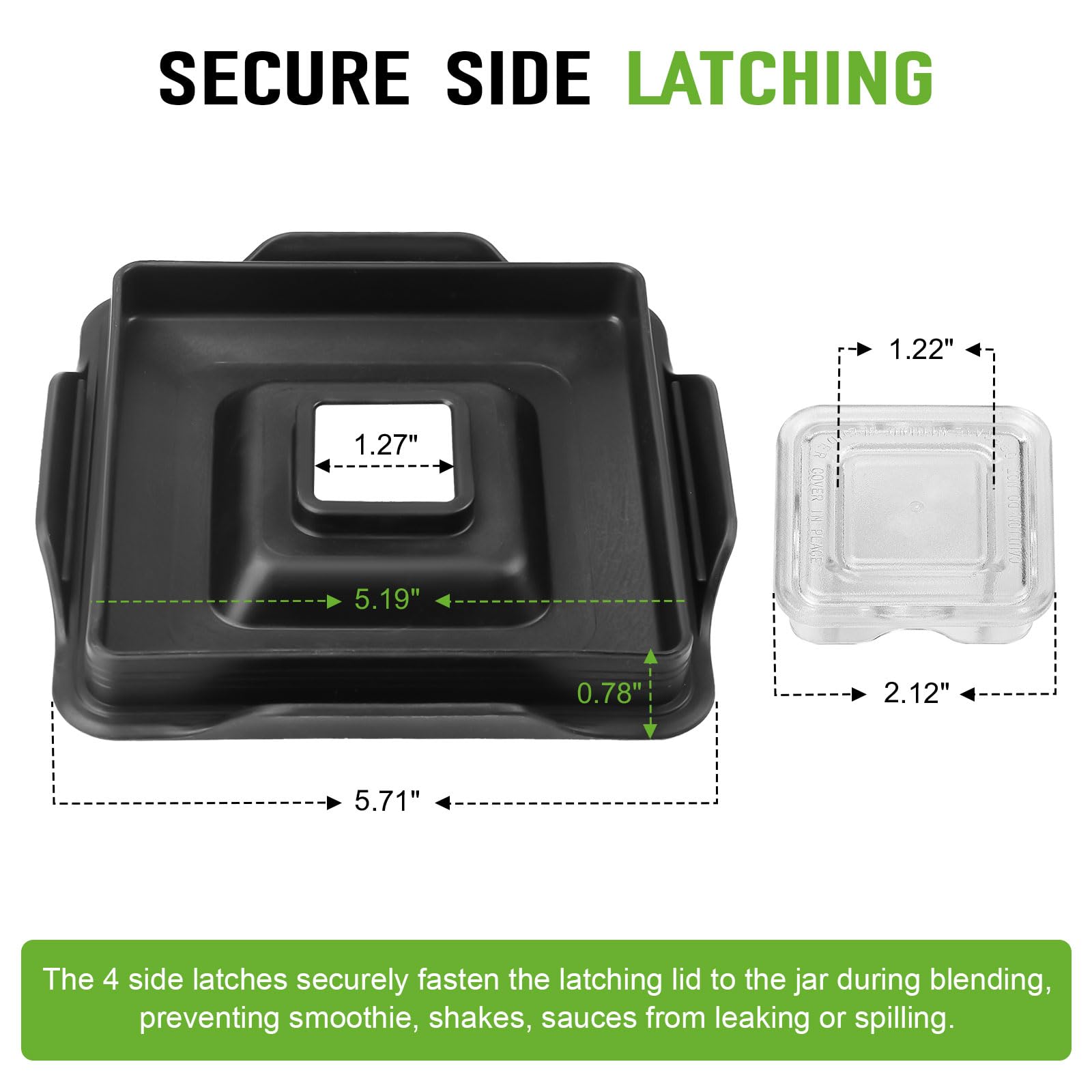 Amazon.com: Blender Latching Lid Replacement For Blendtec